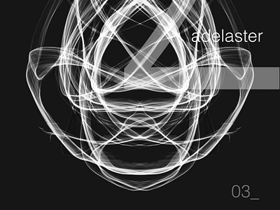 03_07: adelaster dailyart flush generative art randomword vocab