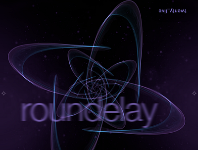 03_25: roundelay dailyart flush generative art randomword vocab