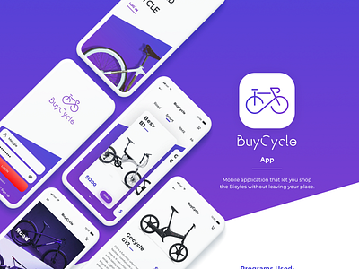 BuyCycle design illustrator inspiration invision online store photoshop