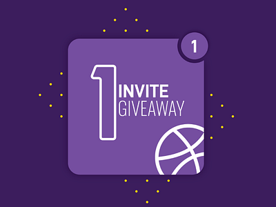1 Invite Giveaway