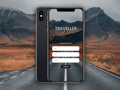 Travelling App UI Design
