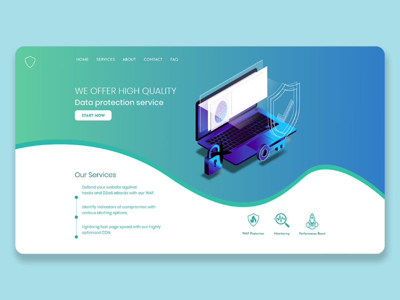 Security Webpage UI 1.1 security goodcolor download freelancer best bestdesign latest mockup creative personalsite website webpage landingpage portfoliosite userexperience agency uikit ui uidesign uiux