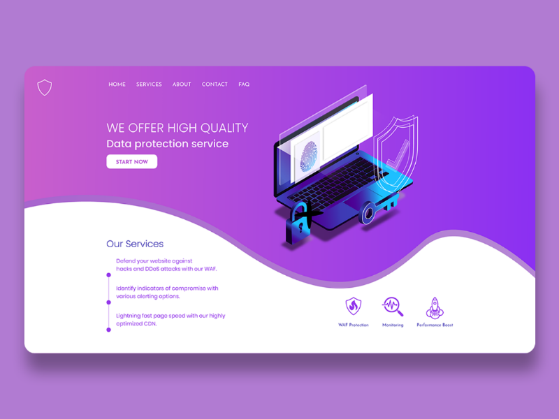 Security Webpage UI 1.2 security goodcolor download freelancer best bestdesign latest mockup creative personalsite website webpage landingpage portfoliosite userexperience agency uikit ui uidesign uiux
