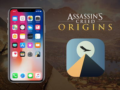 DailyUI #005 - App Icon 005 app assassins creed dailyui icon iphone mobile origins