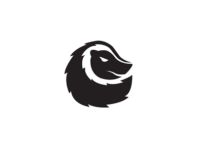 Skunk Mark branding design identity illustration logo mark