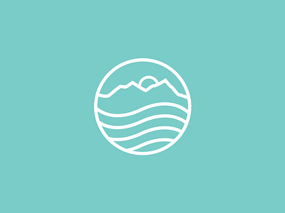 Lake Mtn 2 branding design identity illustration logo mark