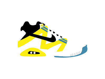 negative space sneaker study design graphic design illustration vector