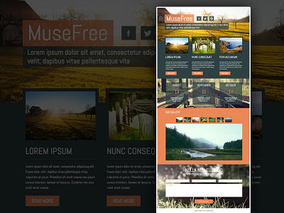 Download Muse Theme Template adobe muse free download muse theme web tempaltes
