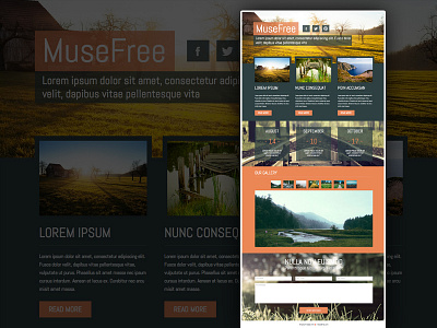 Download Muse Theme Template