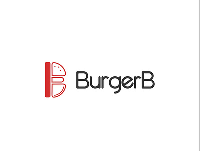 BurgerB logo app design icon logo web