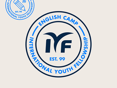 IYF English Camp camp crest crest logo