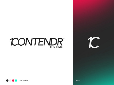 Contendr Branding branding color theory logo design