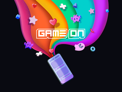 GameOn Welcome Screen Illustration