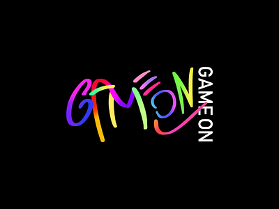 GameOn Logo Exploration app art branding design illustration logo photoshop typography vector visual design