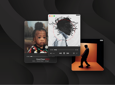 Music MiniPlayer app apple desktop icons music music player ui vector