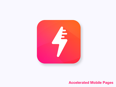 Accelerated Mobile Pages accelerate application clean design fast flash icon icons inspiration logo mobile module orange simple