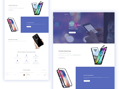 Website design improvements cases clean design galaxy s9 iphones iphonex phone case photo manipulation re design webdesign