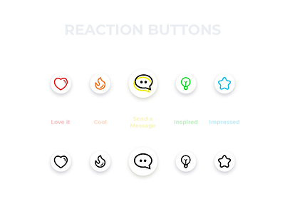 Reaction Buttons