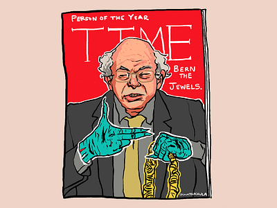 Bern the Jewels bernie illustration run the jewels time time magazine