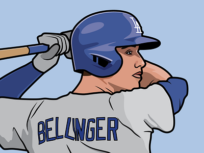 Cody Bellinger design illustration