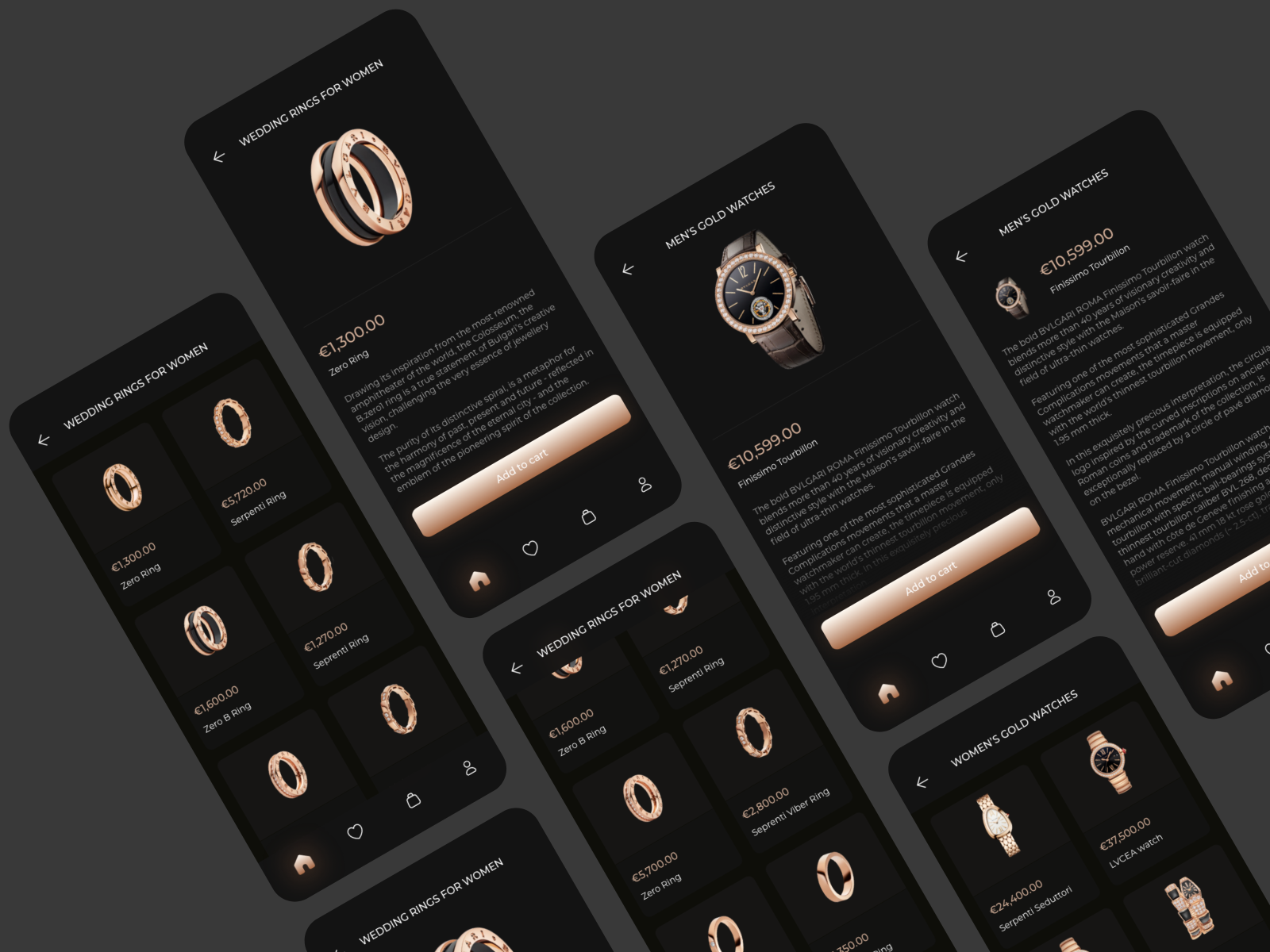 Bvlgari Store App - Concept by Дејан Анѓелкоски. on Dribbble