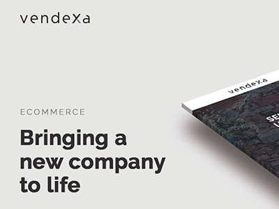 Vendexa - Ecommerce design ecommerce store ui ux web design