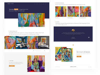 Plastic artist's personal website art artist artwork home page homepage painting paintings personal website plastic artist portfolio ui design web design web development website website design wordpress