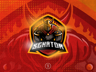 Senator esport gaming logo art branding cartoon character design dribbble esport esports game gaming illustraion logo mascot sport sports branding vector