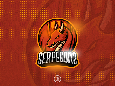 Serpegons Dragon esport gaming logo