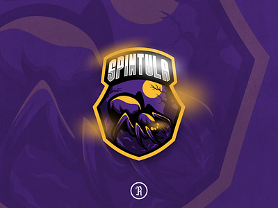 Spintula mascot logo art cartoon character csgo design esport fortnite game gaming illustration logo mascot spider sport stream streaming tarantula team twitch vector