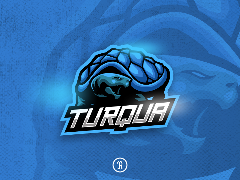 Turqua turtle mascot sport logo by eryusan on Dribbble