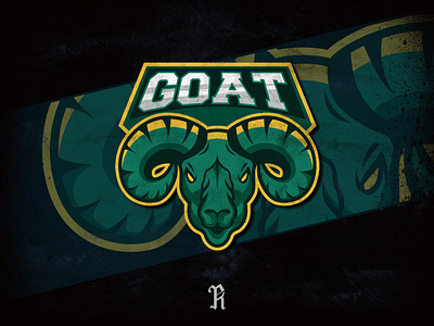 Goat art branding csgo design dota2 dribbble esport fortnite freefire game gaming goat green illustration logo mascot sport team twitch vector