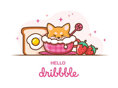 Hellodribbble design illustration ui