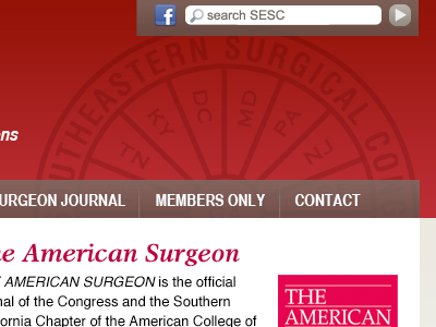 SESC website redesign