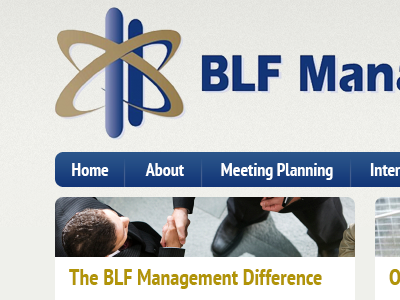 BLF Management website redesign