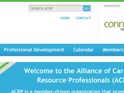 ACRP website redesign