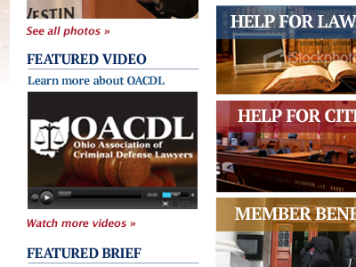 OACDL website redesign