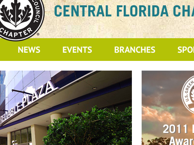 Central Florida GBC website redesign