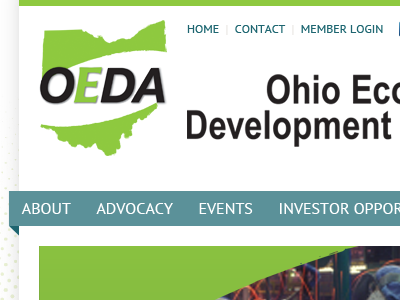 OEDA redesign concept design refresh tcs software web website