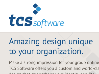 TCS Software website refresh design refresh tcs software web website