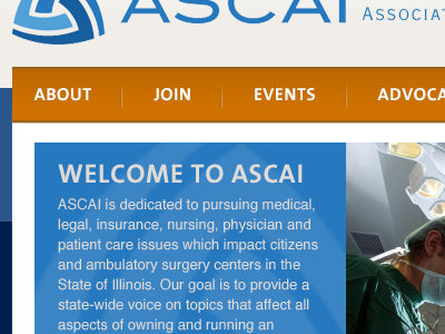 ASCAI website design design tcs software web website