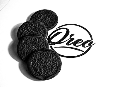Oreos – Personal Project hand lettering oreos personal projects typography
