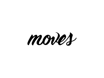 Moves Collective – Branding branding custom design hand lettering logo design modern logos