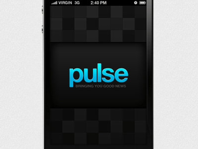 Pulse News splash-screen facelift