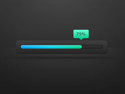 Progress Bar bar blue dark gradients green playoff progress rebound ui