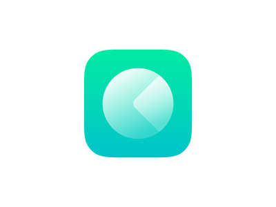 Icon Concept app blue green icon ios superellipse teal