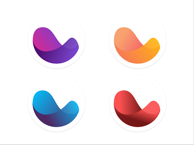 'Flow' logo study logo swish