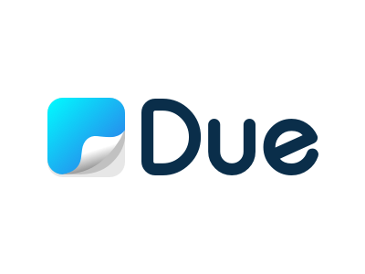 Due.app branding logo