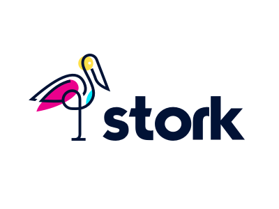 Stork.app branding logo stork
