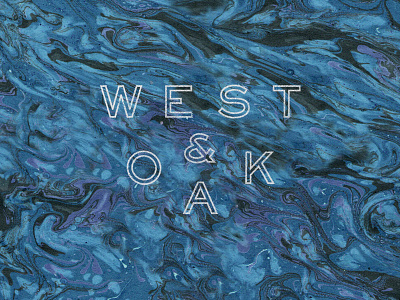 WEST&OAK branding identity logo packaging